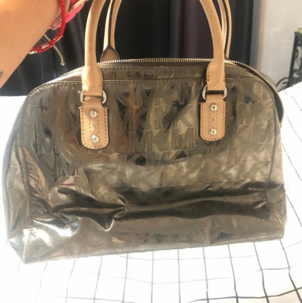 Michael Kors metallic bag